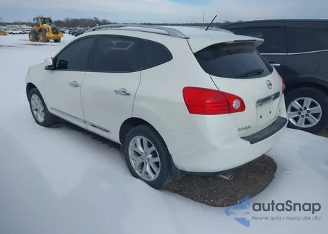 2012 Nissan Rogue Sv W/Sl Pkg из США, поврежденный, VIN JN8AS5MT8CW295760